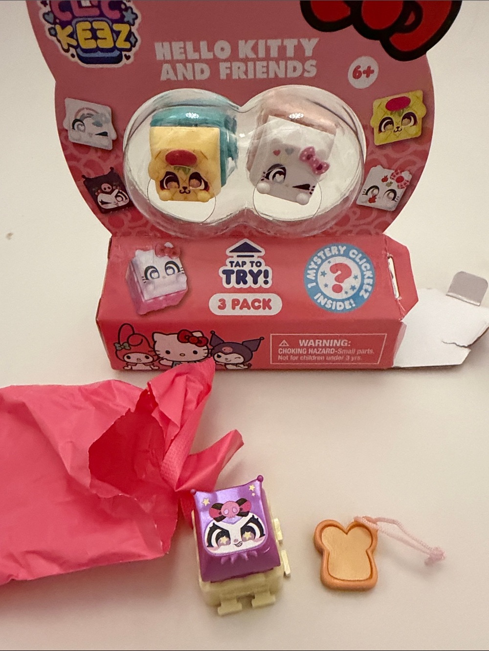 Clickeez Hello Kitty & Friends 3-Pack Legendary